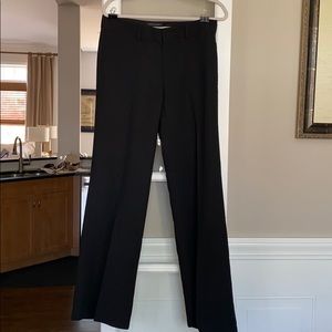 Black on Black Pinstripe Banana Republic Pants